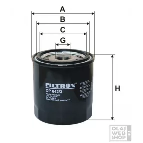 Filtron olajszűrő OP642/3
