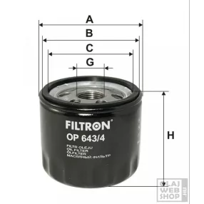 Filtron olajszűrő OP643/4