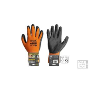 Nitrox Orange tenyérmártott védőkesztyű L/9 méret