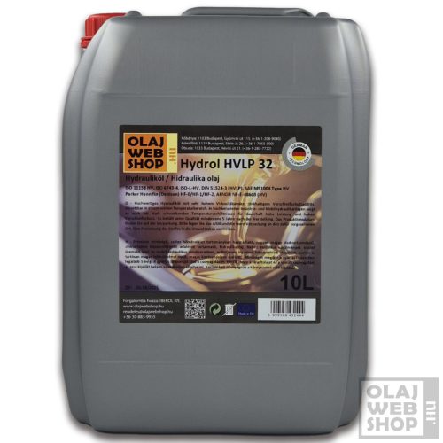 Olajwebshop Hydrol HVLP 32 10L
