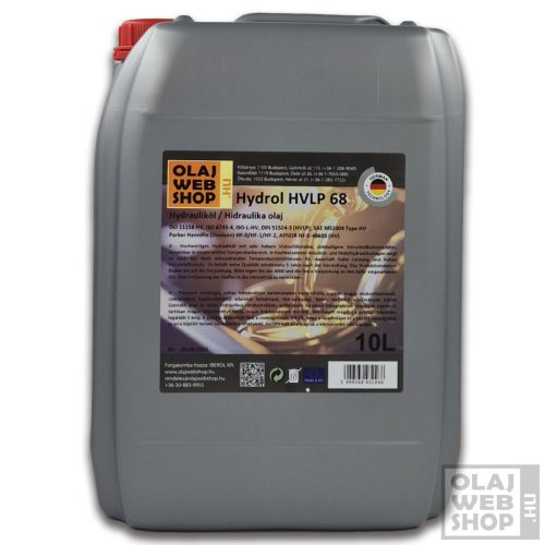 Olajwebshop Hydrol HVLP 68 10L