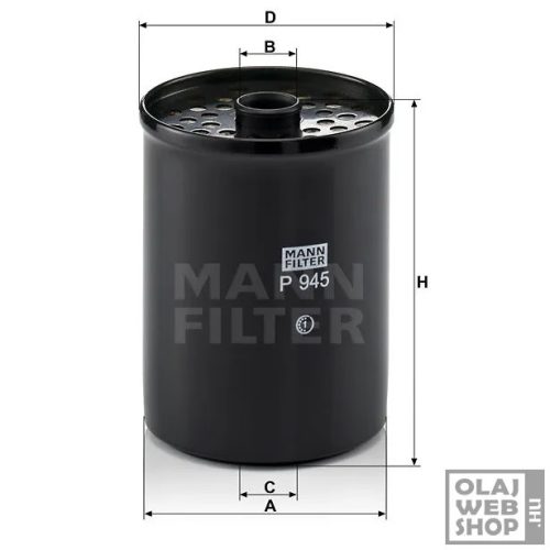 Mann-Filter üzemanyagszűrő P945X