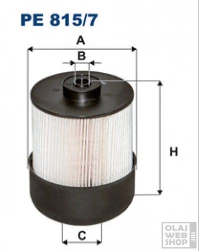 Filtron üzemanyagszűrő PE815/7