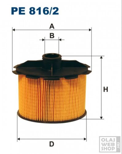 Filtron üzemanyagszűrő PE816/2
