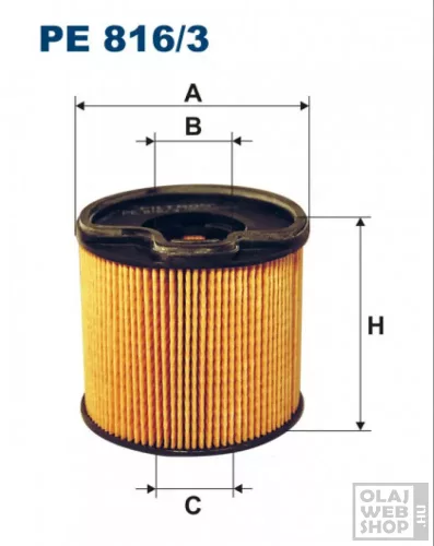 Filtron üzemanyagszűrő PE816/3