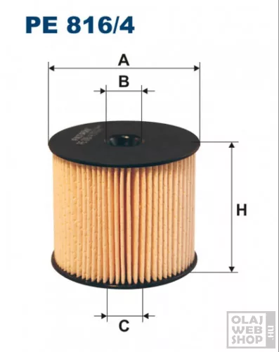 Filtron üzemanyagszűrő PE816/4