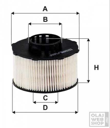 Filtron üzemanyagszűrő PE816/6