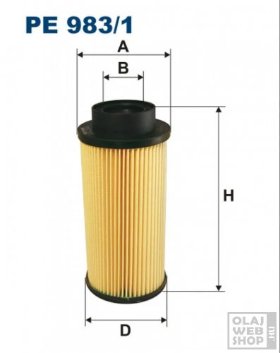 Filtron üzemanyagszűrő PE983/1
