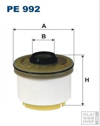 Filtron üzemanyagszűrő PE992