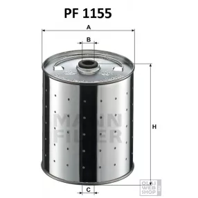 Mann-Filter olajszűrő PF1155