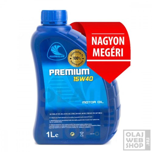 Parnalub Premium 15w-40 motorolaj 1L