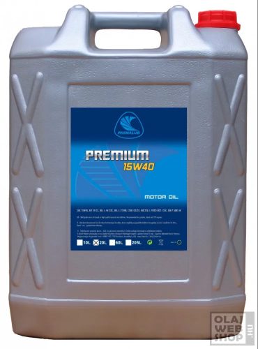 Parnalub Premium 15w-40 motorolaj 20L