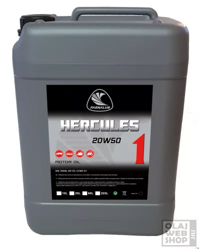 Parnalub HERCULES 1 20w-50 teherautó motorolaj 10L