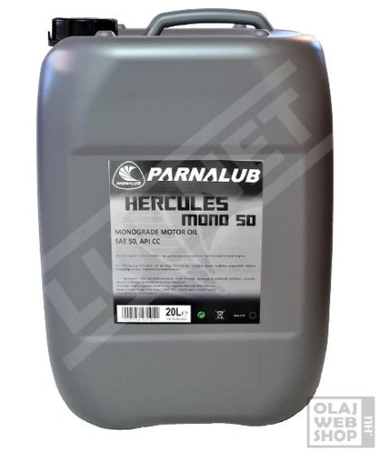 Parnalub HERCULES Mono 50 teherautó motorolaj 20L
