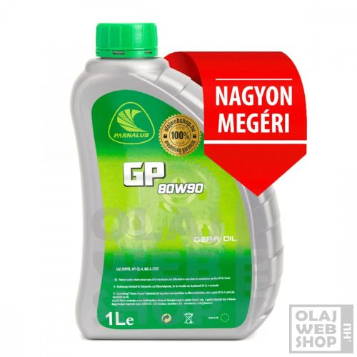 Parnalub GP 80w-90 hajtóműolaj 1L