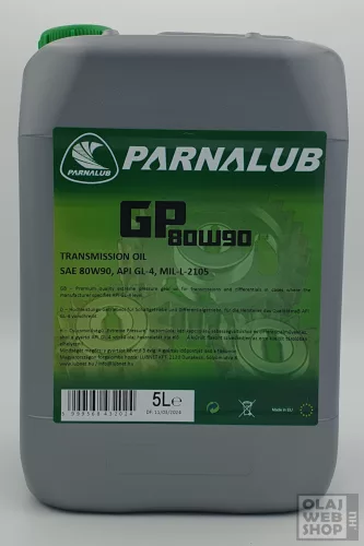 Parnalub GP 80w-90 hajtóműolaj 5L