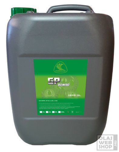 Parnalub GP 80w-90 hajtóműolaj 20L