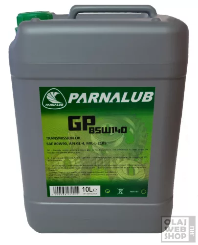 Parnalub GP 85W-140 hajtóműolaj 10L