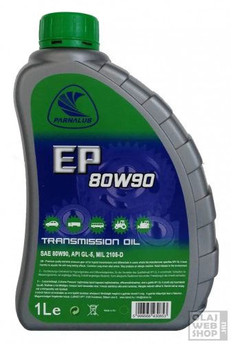 Parnalub EP 80W-90 hajtóműolaj 1L