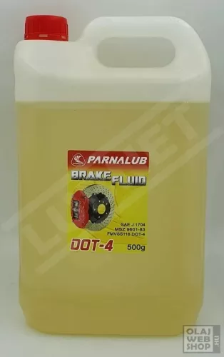Parnalub Brake Fliud DOT-4 fékfolyadék 5L