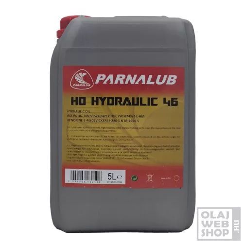 Parnalub HD Hydraulic 46 ásványi hidraulikaolaj 5L