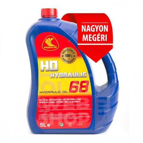 Parnalub HD Hydraulic 68 ásványi hidraulikaolaj 5L