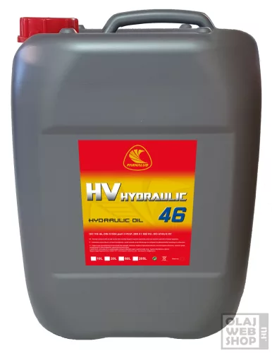 Parnalub HV Hydraulic 46 ásványi hidraulikaolaj 20L
