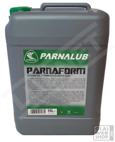 Parnalub Parnaform formaleválasztó olaj 10L