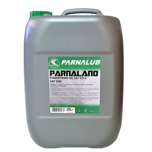 Parnalub Parnaland CAT TO-4 10W hajtómű és hidraulikaolaj 20L