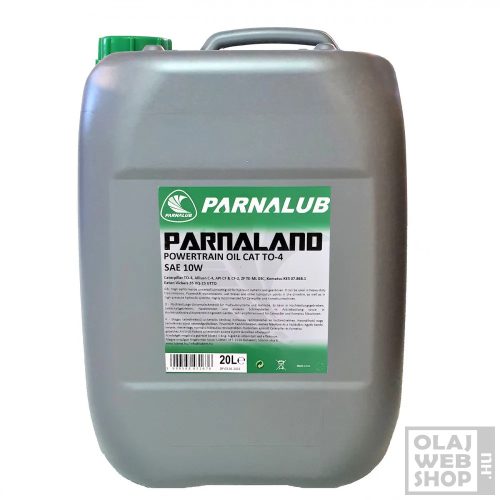 Parnalub Parnaland CAT TO-4 10W hajtómű és hidraulikaolaj 20L