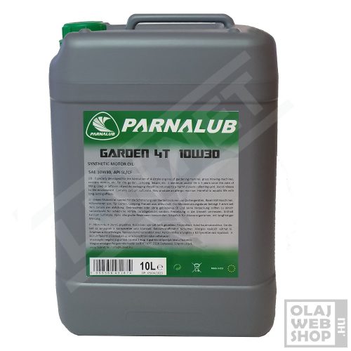 Parnalub Garden 4T 10W-30 fűnyíróolaj 10L