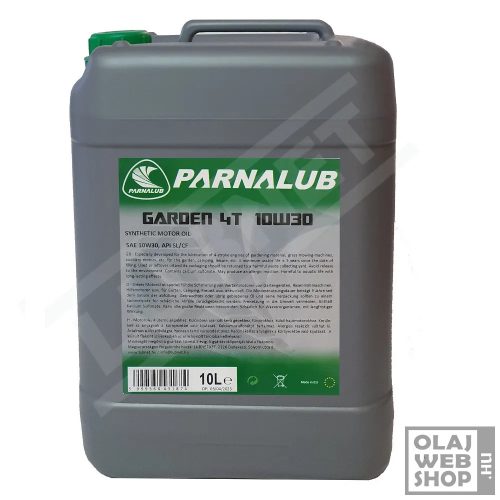 Parnalub Garden 4T 10W-30 fűnyíróolaj 10L