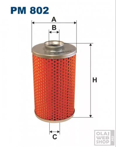 Filtron üzemanyagszűrő PM802
