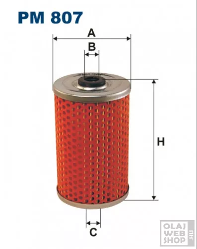 Filtron üzemanyagszűrő PM807