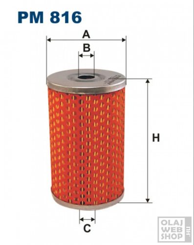 Filtron üzemanyagszűrő PM816