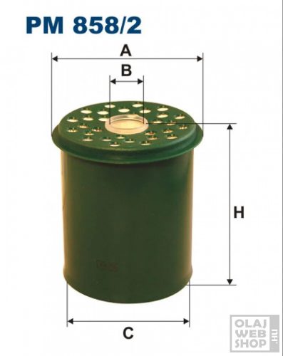 Filtron üzemanyagszűrő PM858/2