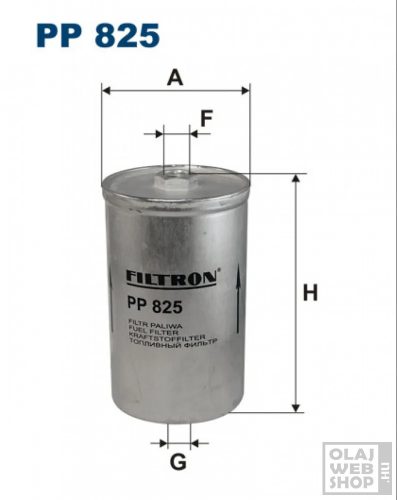 Filtron üzemanyagszűrő PP825