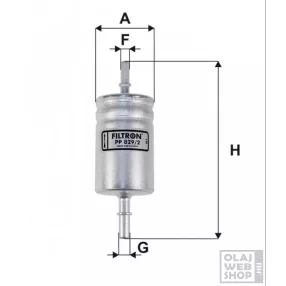 Filtron üzemanyagszűrő PP829/2