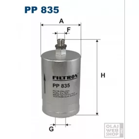 Filtron üzemanyagszűrő PP835