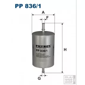 Filtron üzemanyagszűrő PP836/1