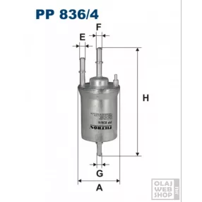 Filtron üzemanyagszűrő PP836/4