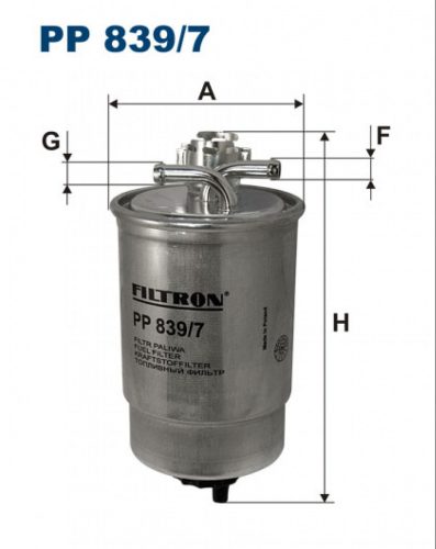 Filtron üzemanyagszűrő PP839/7