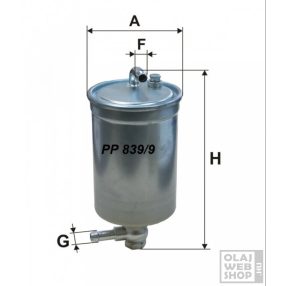 Filtron üzemanyagszűrő PP839/9