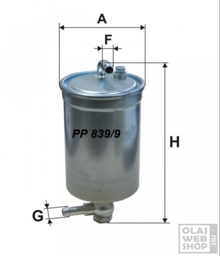 Filtron üzemanyagszűrő PP839/9