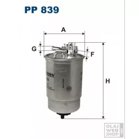Filtron üzemanyagszűrő PP839