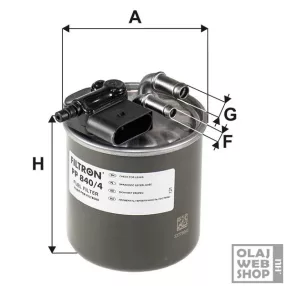 Filtron üzemanyagszűrő PP840/4