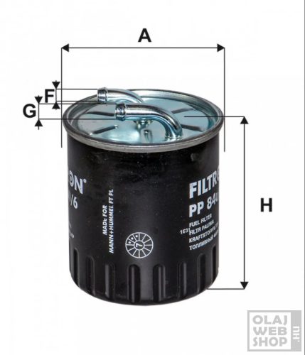 Filtron üzemanyagszűrő PP840/6