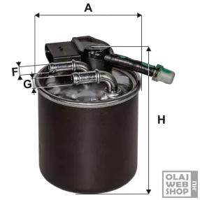 Filtron üzemanyagszűrő PP840/9