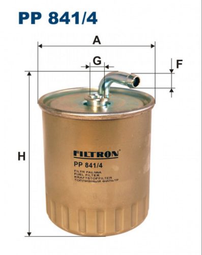 Filtron üzemanyagszűrő PP841/4