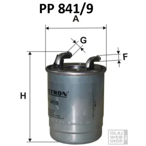 Filtron üzemanyagszűrő PP841/9